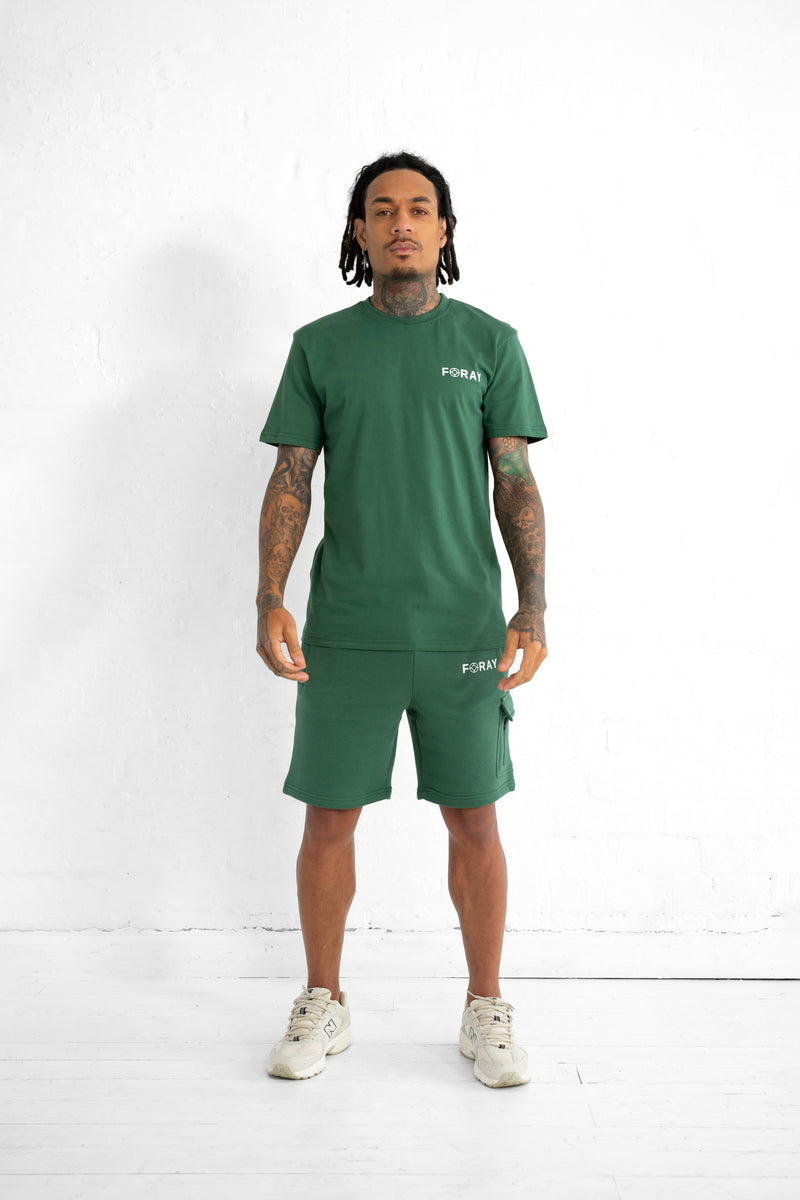 Target Collection T-Shirt and Shorts Set - Green