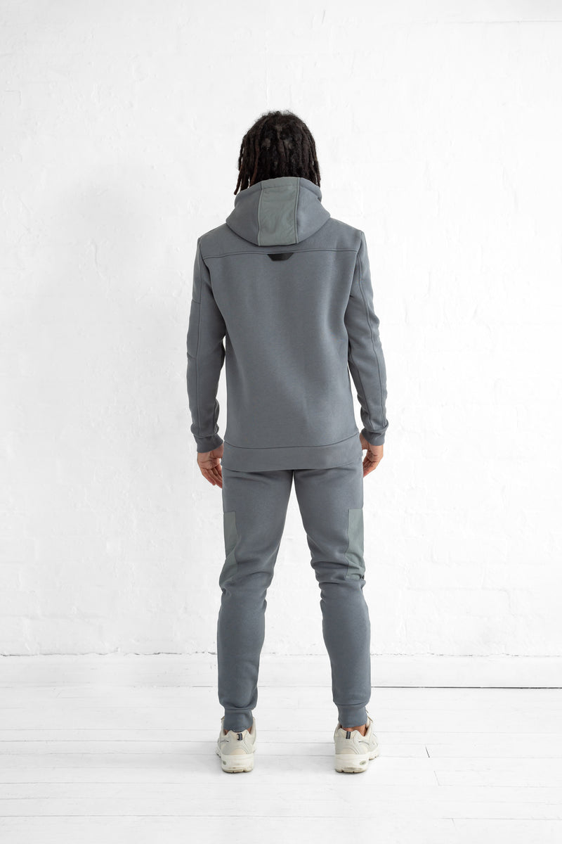 Hudson Collection Hoddie & Jogger Set - Grey