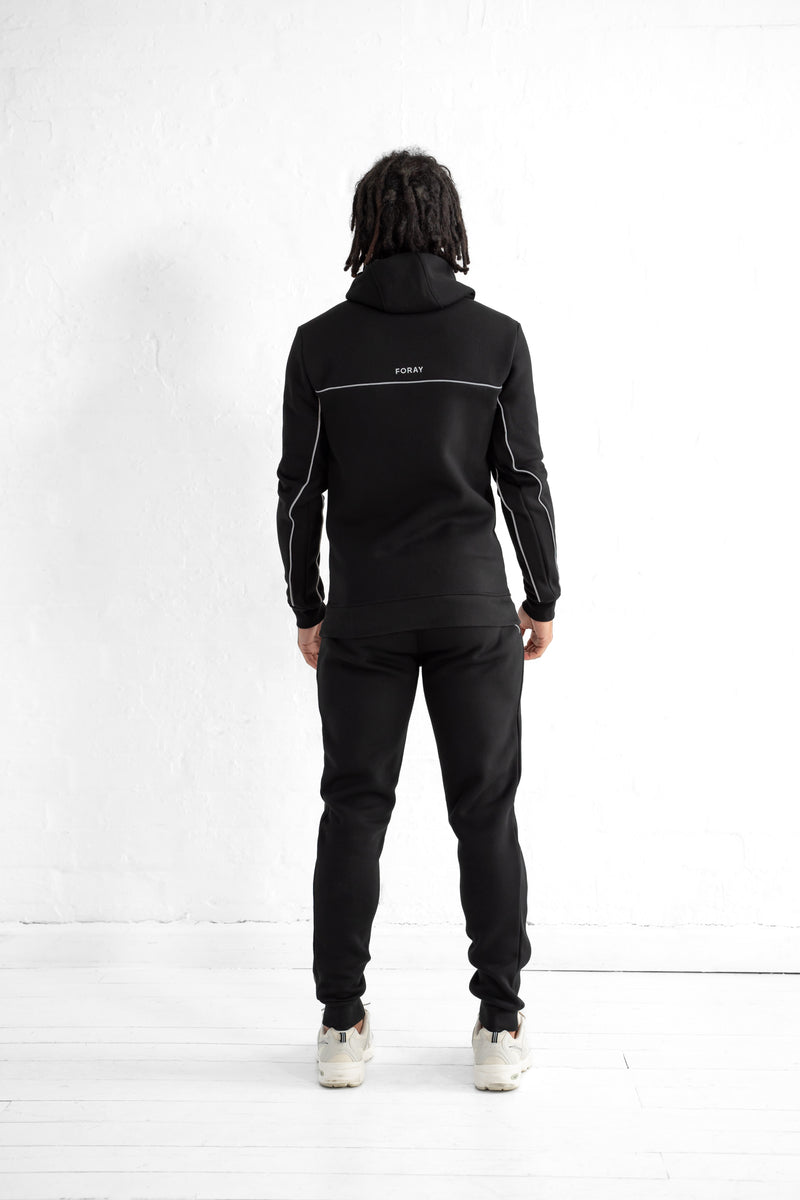 Blake Collection Hoodie and Jogger Set - Black