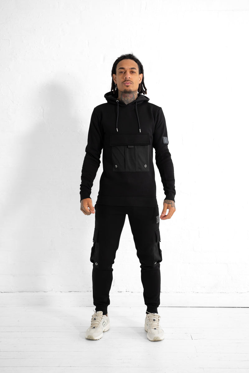 Marshall Collection Hoodie & Jogger Set - Black