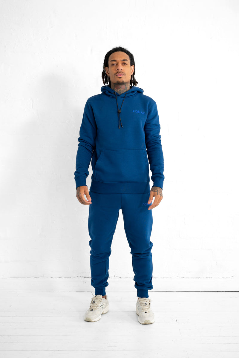 Target Collection Hoodie and Jogger Set - Estate Blue