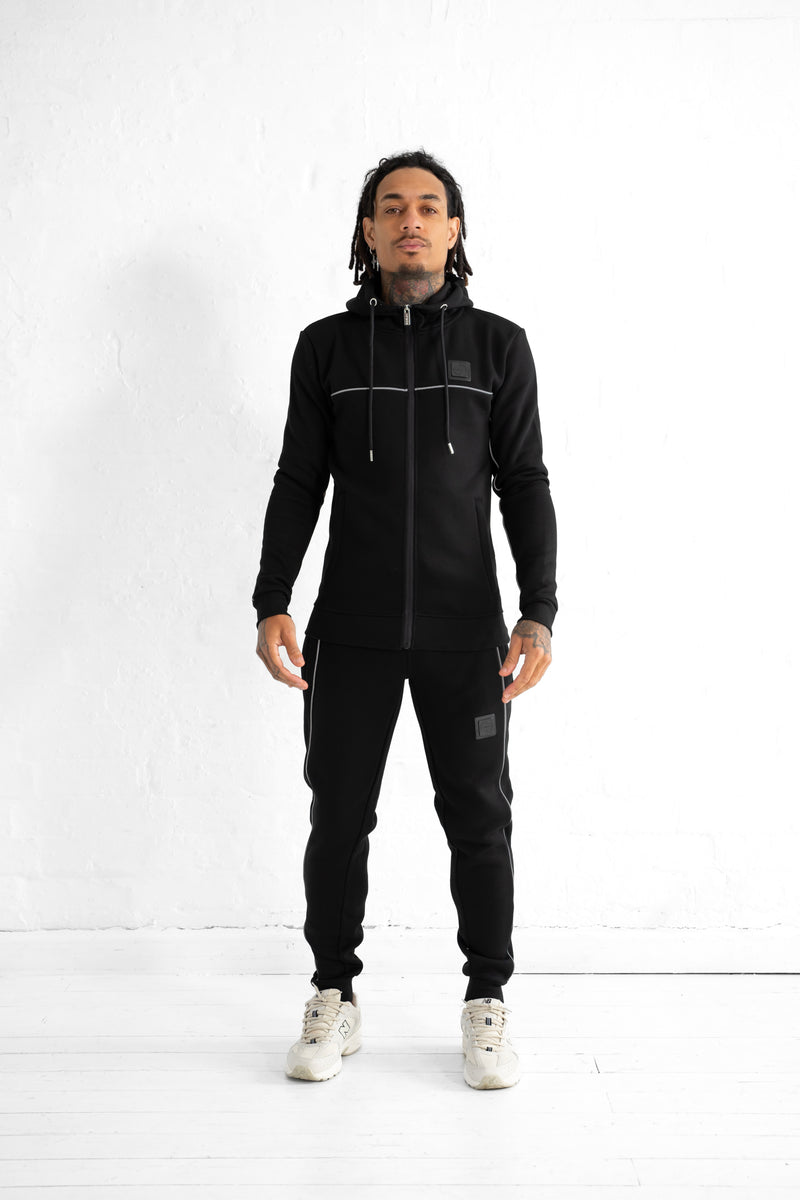 Blake Collection Hoodie and Jogger Set - Black