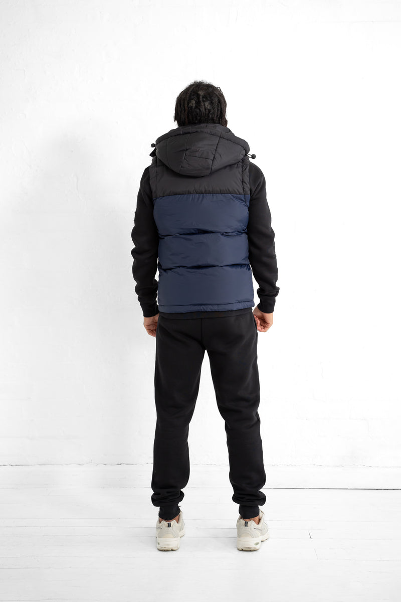 Foray Tower Padded Gilet - Navy