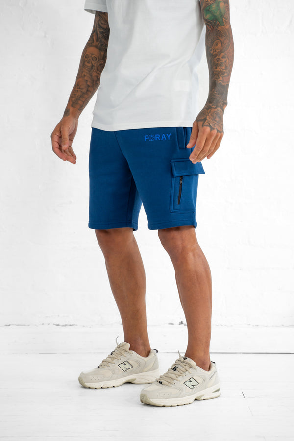 Target  Fleece Shorts - Estate Blue